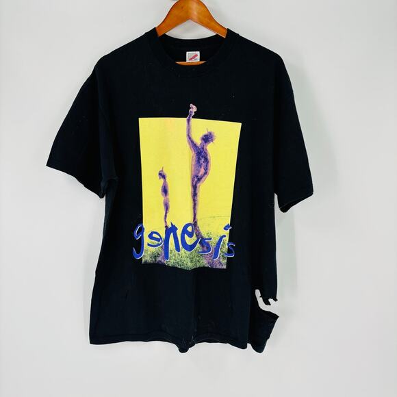 Vintage Genesis T-Shirt XL Mens 1992 Concert Tour Band T Tour Distressed 90’s